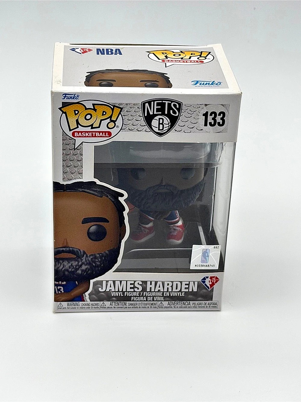Funko Pop! James Harden #133 NBA Brooklyn Nets Figure